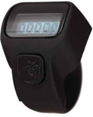 Electronic Finger Counter - Clicker Counter for Fingers | Lightweight Handheld Number Clicker with LCD Display | Running Timer & Digit Counter for Coaching & School Training