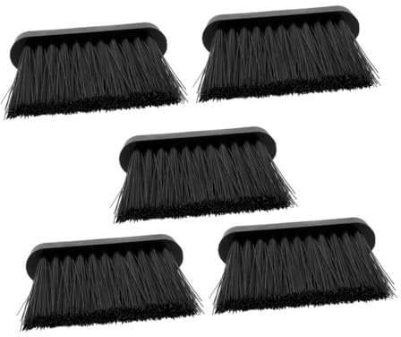 POPETPOP 5 Stück Schornsteinfeger Handfeger Mit Weichem Besen Für Kaminreinigung Aschebürste Schneebesen Ersatz Für Schornstein Schornsteinreiniger Kopf Für Platz Besen Für Haus Ferienhaus