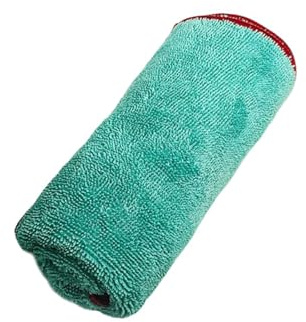 Qcbuegof Panno in microfibra di alta qualità, 500, 40 x 40 cm, ad alta aspirazione, per auto, vetro, asciugatura rapida, riutilizzabile, per la casa