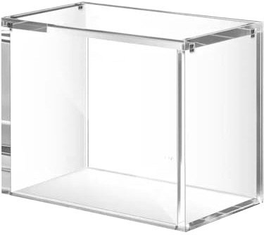 Nixiara Acryl -Vitrine -Hülle - Clear Organizer, Magnetbox | Dicke UV -Schutzregal Für Karten Parfümsammler Museum Home Study Room Wohnzimmer Schrank Tisch Hobby Schlafzimmer Dekoration