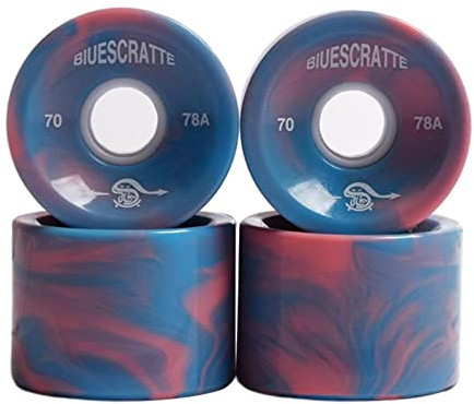 SunsoilGiant Juego de 4 Ruedas de Monopatín de 70 Mm X 51 Mm para Longboard (reemplazo)