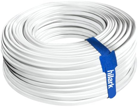 Hilark cable tech YDYp 3x1,5 mm2 cavo piatto 450/750V classe 1 cavo 100% rame conduttori rotondi - 25m
