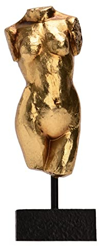 Guichifun Sculptures Home Decor Bust Female Statue - Figure Resin Decoration Modern Decorative Figures Home Art Sculpture Christmas Birthday Gifts for Men&Women 2.25 X 1.5 X 7.5 Inch