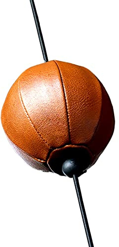 BAMFY Vintage Double End Speed Ball Bag, Präzision Boxsack Reaktion Punching-Ball Mit Einstellbaren Schnüren Tragetasche
