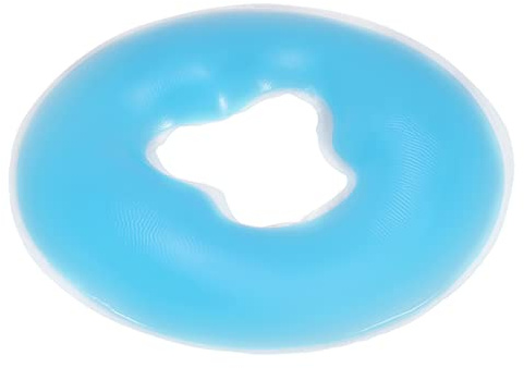 Betued Silikon Gesichtskissen 4 Farben Schönheit Hautpflege Spa Kissen Weiche Abdeckung für Salon oder Heimgebrauch Wiegenkissen Entspannung Himmelblau