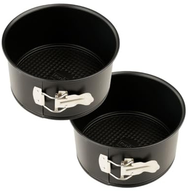 Zenker Lot de 2 moules à panettone à charnière 18 cm | Cuisson régulière, Lot de 2 pour enchaîner les fournées, Acier robuste, Format 18 cm, Bords hauts pour panettone, Inox