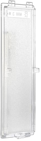 Masterpart Genuine Cooker Hood Lamp Light Bulb Plastic diffuser Cover Compatible With Neff Cooker Hoods D61MAC D64MAC 12025015