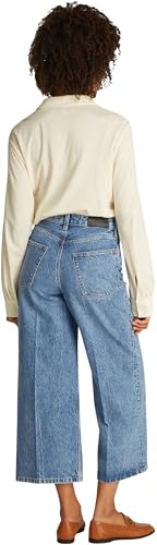Tommy Hilfiger Vaqueros Mujer Wide Leg Cintura Alta, Azul (Ali), 24W/32L