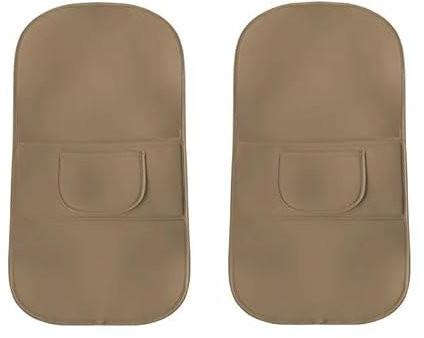 OTTSAN Auto Rückenlehnenschutz für Mercedes-Benz CLA, Sitzschoner Auto Rückenlehne für Die Rückseite der Vordersitze Rücksitz Organizer Leder Wasserdicht Kick Pad Auto ZubehöR,D-2PCS