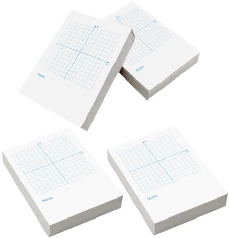 STOBOK Bücher Mathe Notizbücher Mit Präzisen Gitterlinien Für -achsen-übungen Stabiler Notizblock Für Mathematische Zeichnungen Vielseitige Nutzung Und Ausreichend Für Notizen