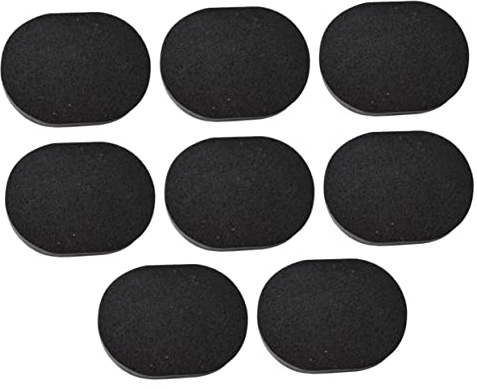 Healeved Spugne Struccanti 8 Pezzi Spugne Per Il Viso Per La Pulizia Della Pelle Morbide E Riutilizzabili Nere