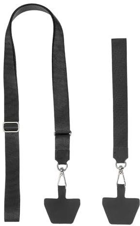PATIKIL Smart Phone Lanyard with Wrist Strap and Patches for Most Smartphones ID Badges