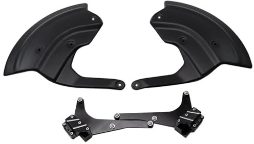 JKELPV Condotti Aria Raffreddamento Pinza Copertura Pinza Freno Anteriore Adatta per BMW S1000RR M1000RR S1000XR M1000XR S1000R S1000 R/RR/XR 2019-2024(Matte Black)