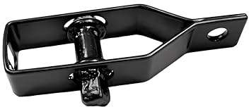 SKIR'CO 1 tensor de alambre para valla de 97 mm, ajustador de valla de alambre de jardín, tensor de metal, color negro azabache RAL 9005