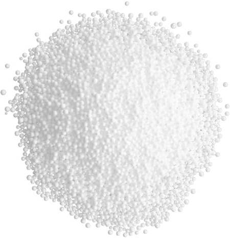 Abaodam 1 Bag White Foam Bean Bag Filler Filling Odorless Soft and Comfortable Foam Beads and Sofa Pillow Stuffing