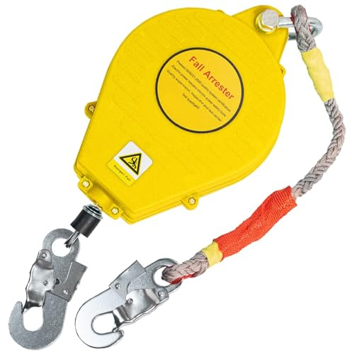 BOVDC Dispositif Antichute a Rappel Automatique, 3-20m Stop Chute Toiture