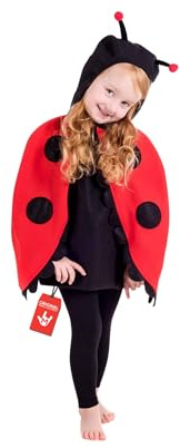 Fun Shack nyckelpiga kostym barn, småbarn pojkar och flickor nyckelpiga kostym, Lady Bug kostym barn, Lady Bug Outfit Småbarn 1-2 år