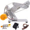 Huanyu Micro Belt Sander Electric DIY Belt Grinder 799 Motor Knife Grinding Tool (20mm, 250W Adapter)