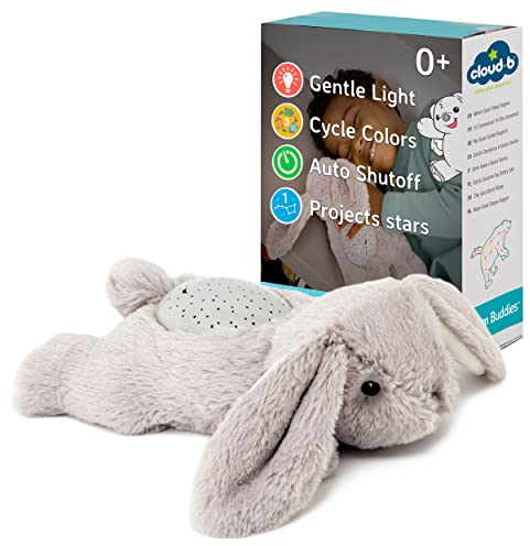 CLOUD B CB7472-BUG Lumière de Nuit pour Bébé Autonome Gris