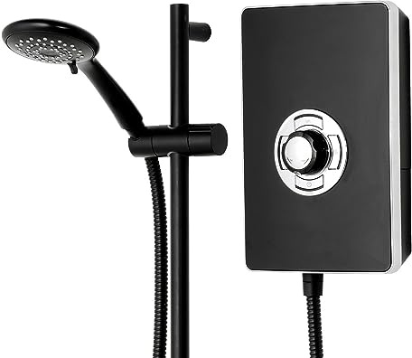 Triton Showers Aspirante 8.5kw Matte Black Electric Shower