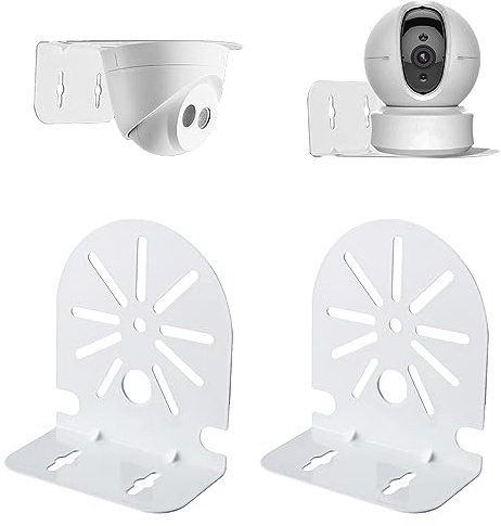 WiTi Solide Metall-Wandhalterung für IP-Kameras Kuppel und Kugel, drahtlose WLAN-PT-Kameras, Halterung für drinnen und draußen, Sicherheitssysteme, kompatibel mit Ezivz, Tapo, etc