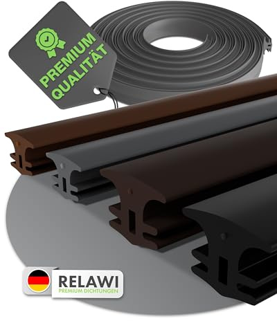 RELAWI® Terrassenfugenband als Terassenfugendichtung | Fugenband für Dielenfugen zwischen 5-10mm | Fugendichtband UV beständig und Witterungsfest (Hellbraun, Breite 5-7mm | Länge 10m)