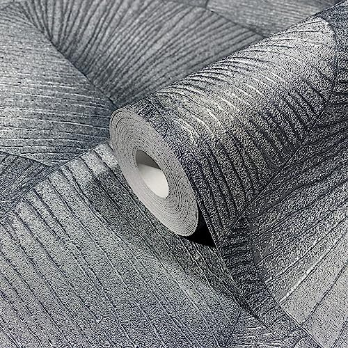 marburg Tapete Silber Blätter Floral Wohnzimmer Schlafzimmer Küche Flur Bad 10,05 x 0,53m