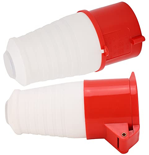 Juego de Conectores de Clavija Industriales, 5 Pines, Trifásicos, a Prueba de Explosiones, Impermeables, 32A, 220-380V, 240-415V, Accesorios Profesionales