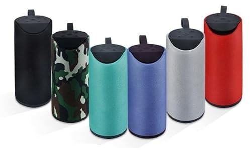 Generico Altoparlante Wireless XTEK Bluetooth 5.0 Portatile, 10W, 3D Stereo, Resistente ad Acqua e Polvere, Autonomia 4 Ore, Ingresso USB/AUX/Micro SD (Nero)