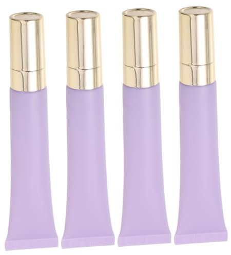Mikinona 4 Stück Nachfüllbare Tuben Für Augencreme 20 Ml Spender Für Lippenöl Leere Kosmetikbehälter Für Cremes Tragbare Reisegröße