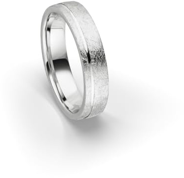 Kolibri Rings Sterling Silber 925 Eismatt Ring Unisex Verlobungsring Partnerring Freundschaftsring - Inkl. Gratis Gravur und Etui