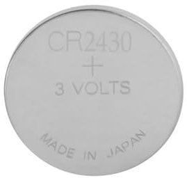 Pila de botón CR2430 de 3 V, Pack de 2, Ideal para Dispositivos electrónicos y Juguetes.