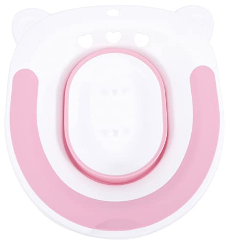 KOMBIUDA Portable Sitz Bath Basin for Pregnant Women Collapsible Postpartum Care Soft Touch Bath Seat