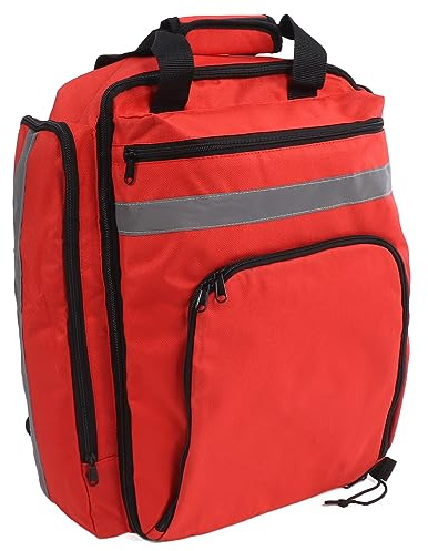 GRCFUMO Erste-Hilfe-Tasche, multifunktionaler Wanderrucksack mit großer Kapazität, verstellbarer tragbarer Notfallrucksack für den Außenbereich