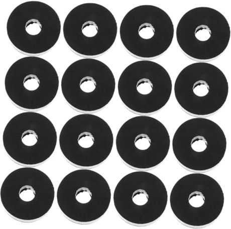Garneck Set 25 Pezzi Rondelle in Gomma Antivibranti Per Bulloni, Distanziali in Gomma Resistenti Abrasione, Componenti Passacavi Per Attrezzature e Riparazioni, Dimensioni 20x10x6/8/10mm