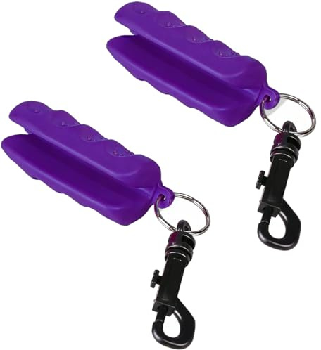 KRATARC Archery Arrow Puller Target Remover Gripper with Belt Clip (Purple-2pcs)