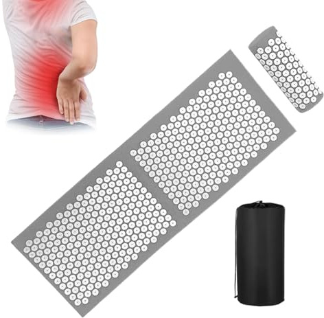 Almohadilla masajeadora, alfombrilla compacta desmontable para reposacabezas, almohadilla de masaje, para amigos, familiares, hombres, mujeres, adultos, viajes, hogar, interiores