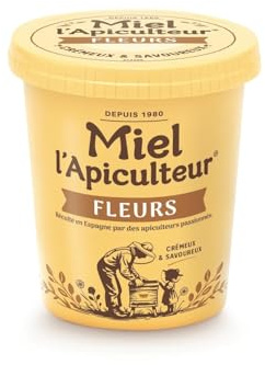 L'Apiculteur - Miel Récolte Locale, Douceur Authentique pour Tartines, Pot Carton 500 g - Lot De 3