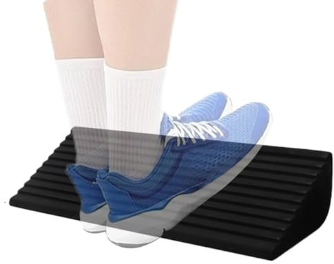 Yoga Incline Board - Lättvikts balansblock | Slant bräda | Hög densitet lättvikts balansblock | Balânce Block Tool Leg Support Anti Slip for Gym Mobility Women Flexibility Outdoors Teens