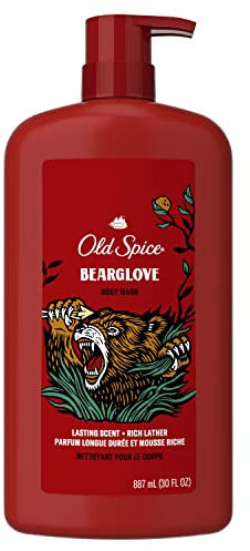 Old Spice Wild Bearglove Scent Nettoyant pour le corps pour homme 30 oz