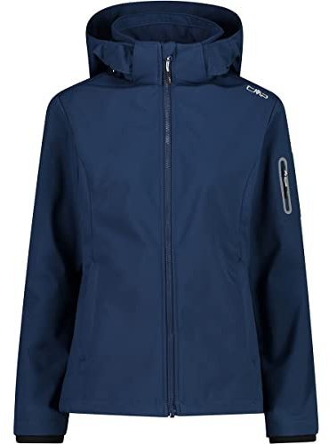 CMP Damen Windproof And Waterproof Softshell Jacket Wp 7.000 Jacke,Blau,D38