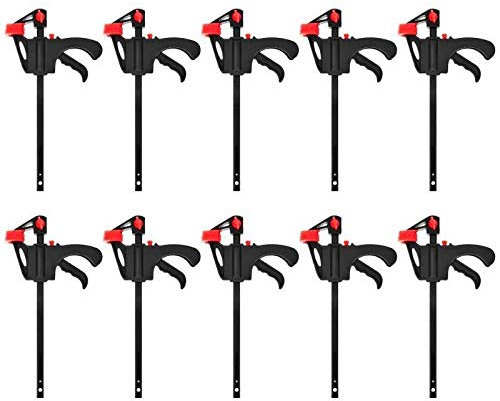 Serre Joint Pinces à barres de 4 pouces de 4 pouces pour pinces en bois Pinces en plastique pour le travail du bois sergent de pince fixe pour la menuiserie embrayage mini outils Serre Joint Dormant