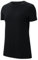 Nike Damen W Nk Park20 Tee T-Shirt, Black/White, L EU