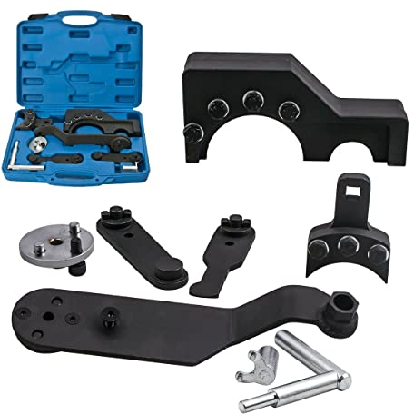 DR TOOLS Motoreinstellwerkzeug Arretierung für VW Phaeton Touareg CARAVELLE T5 2.5 4.9 5.0 TDI V10