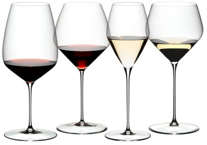 Riedel Veloce Tasting Set 4 pcs Copa de Vino Tinto Copa de Vino Blanco Chamapgner