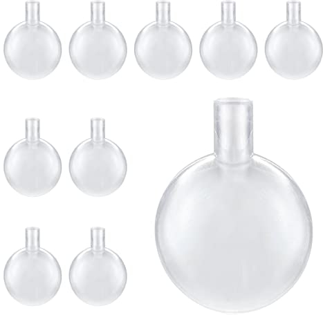 Andiker 10 Stück Squeakers Reparatur, transparentem Kunststoff quietscher zum einnähen für Spielzeug für Haustiere (30 mm)