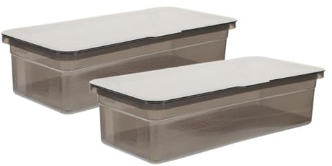 SHOWERORO 2-teilige Besteck-abtropfbox Mit Deckel Wiederverwendbarer Küchenbesteck-halter Für Essstäbchen Organizer