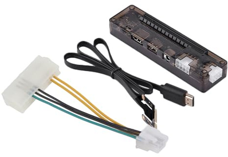Mtlavishness Dockstation Egpu per Laptop Scheda Video Esterna Rtx 3050 Dock per Pcie Senza Alimentatore Dimensioni 18.0×10.0×5.0 per Giochi Elaborazione Dati Debug Server