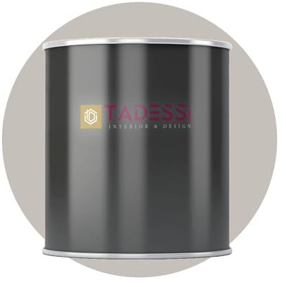 TADESSI Wall Select Wandfarbe Grau - Marmor - abwaschbare Innenfarbe matt - Dispersionsfarbe - Geruchsarm und Lösemittelfrei - 1 Liter Gebinde
