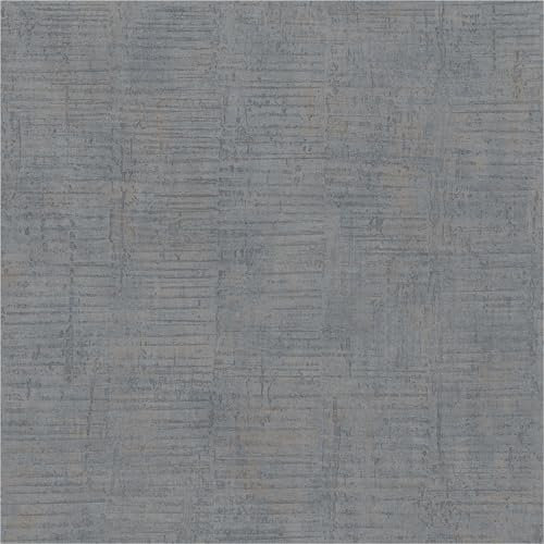 Ugépa Nomade M32819 Papier peint intissé Bleu pierre/béton 10,05 x 0,53 m